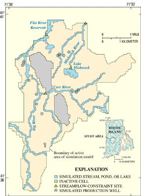 Map of Big River Basin