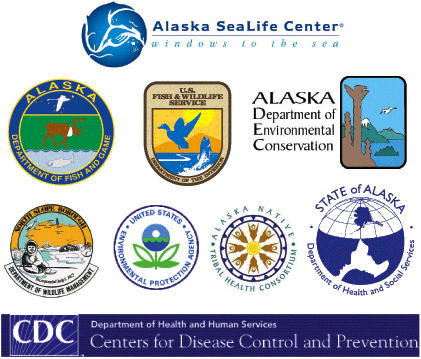 logos for Alaska Interagency Ecosystem Health Work Group members