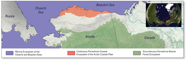 map of Arctic Ecosystems