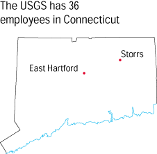 Map of Connecticut Offices.