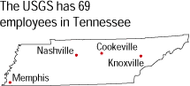 Map of Tennessee offices