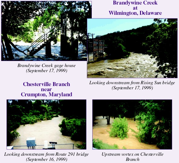 Photos of flooding from Hurricane Floyd in Delaware and Maryland. (Click to view larger image)