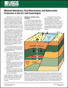 USGS Fact Sheet FS-091-01 Wetland Subsidence, Fault Reactivation, and Hydrocarbon Production in the U.S. Gulf Coast Region