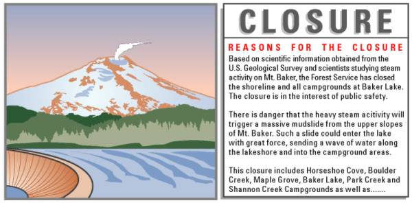 closure sign