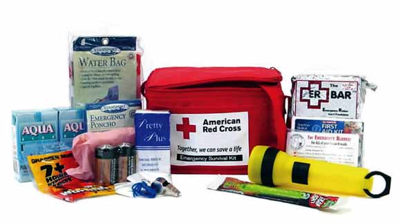 drawing of first-aid kit
