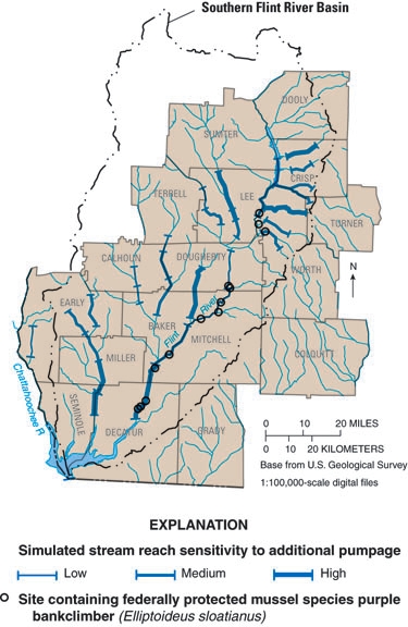 Usgs General Interest Publication 4 Water Essential Resource Of The Southern Flint River Basin Georgia
