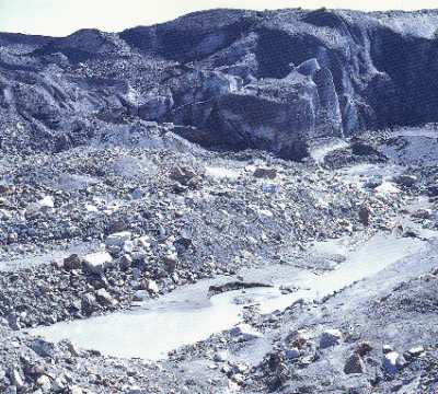 Figure 5. Ice contact deposits of the Malaspina Glacier, Alaska.  