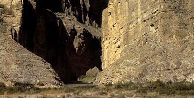 Canyon in Big Bend National Park, Texas