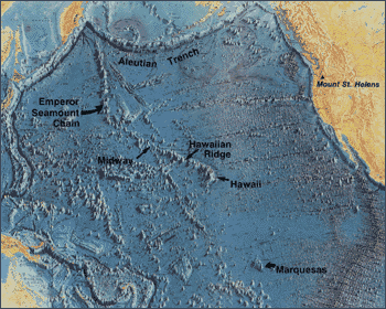 Pacific basin map