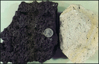 Hawaiian basalt vs. MSH dacite