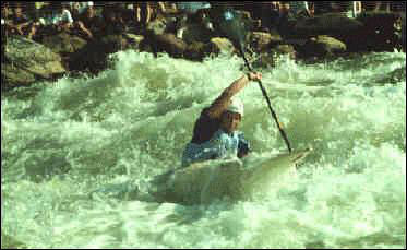 Image of kayaker on the Ocoee River