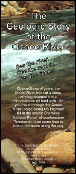 Cover of 'The Geologic Story of the Ocoee River'