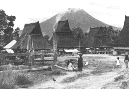 Photograph of Mount Sinaburg, Sumatra