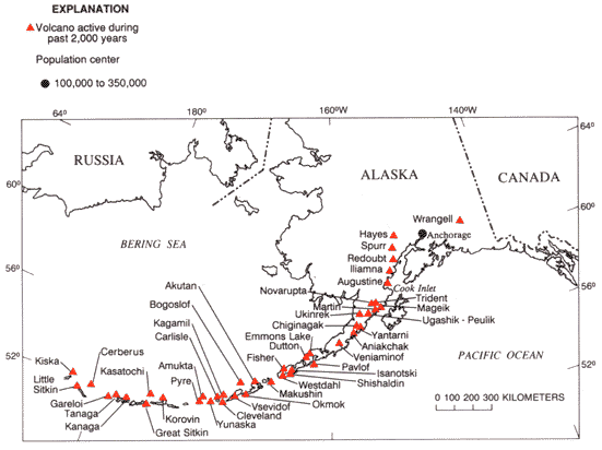 Volcanic activity during the past 2,000 years in Alaska