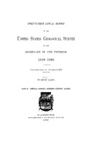 Annual report of the United States Geological Survey to the Secretary of  the Interior . Bell counties. Still southward, through Williamson County,  the eastern parting ofthe Austin-Taylor chalk is seen in