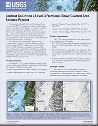 Landsat Collection 2 Level-3 Fractional Snow Covered Area Science Product