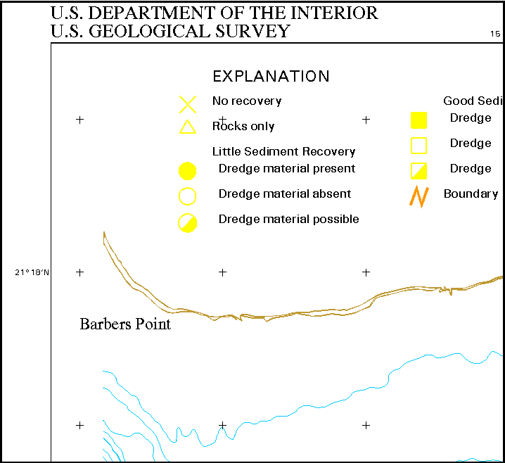  section of sidescan-sonar image 