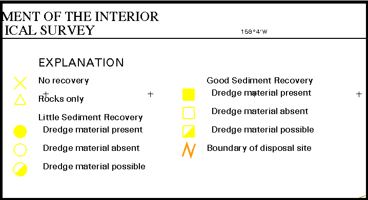  section of sidescan-sonar image 