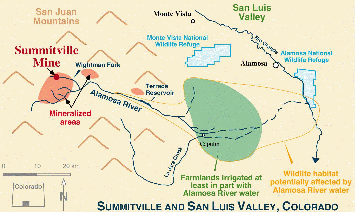 Summitville Area Map