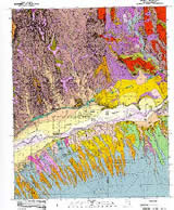 Thumbnail of geologic map of the Mesquite 7.5 minute quadrangle