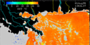 August 95 Sea Surface Temperature image