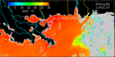 August 95 Sea Surface Temperature image