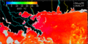 August 95 Sea Surface Temperature image
