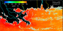 August 95 Sea Surface Temperature image