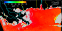 August 95 Sea Surface Temperature image