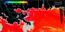 August 95 Sea Surface Temperature image