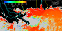 August 95 Sea Surface Temperature image