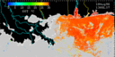 August 96 Sea Surface Temperature image