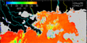 August 96 Sea Surface Temperature image