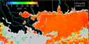 August 96 Sea Surface Temperature image
