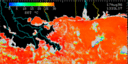 August 96 Sea Surface Temperature image