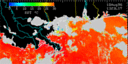 August 96 Sea Surface Temperature image