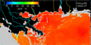 August 96 Sea Surface Temperature image