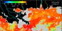 August 96 Sea Surface Temperature image