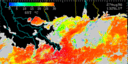 August 96 Sea Surface Temperature image