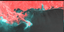 December 96 False-Color Infrared image