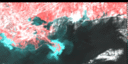 February 95 Sea Surface Temperature image