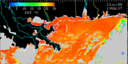 July 95 Sea Surface Temperature image