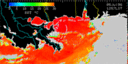 July 96 Sea Surface Temperature image