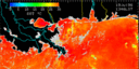 July 96 Sea Surface Temperature image