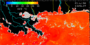 July 96 Sea Surface Temperature image