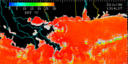 July 96 Sea Surface Temperature image