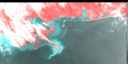 May 1995 False-Color Infrared image