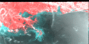 May 1995 False-Color Infrared image