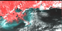 October 1995 False-Color Infrared image