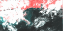 October 1995 False-Color Infrared image